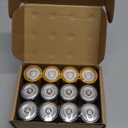 Amazon Basics 12-Pack D Cell Alkaline All-Purpose Batteries, 1.5 Volt, 5-Year Shelf Life