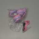 Riwbox Kids Headphones, CT-7S Cat Ear Bluetooth Headphones with LED Light, 85dB Volume Limiting, Over Ear with Microphone for Laptop/PC/TV (Pink/Purple)