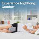 UJPFEO Knee Pillow for Side Sleepers, Leg Pillow for Sciatica, Back, HIPS, Knees, Joints Pain Relief,Pillows for Between Legs While Sleeping Spine Alignment Support & Relieves Pressure
