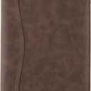 AT-A-GLANCE Simulated Leather Undated Starter Set, 43184 DAY-TIMER, Desk Size, Distressed Brown (031-0140-04)