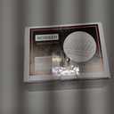 Lipstick Organizer,Small Clear Plastic Compact Lip Gloss Chapstick Perfume Sample Mascara Holder with 24 Slots