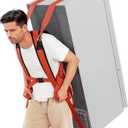 KEDSUM Moving Straps 1 Person-Back Carry, Lifting Straps Moving Free Your Arms, Heavy Duty Strap for Appliance, Thicken Sponge Vest, Upgraded Move Tool for Renters&Movers, Break Strength Over 600LBS