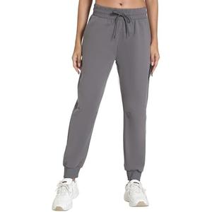 XINGPAOZHE Women's Quick-Dry Lightweight Joggers - Elastic Waist Hiking Pants with Pockets for Outdoor, Athletic & Travel, M