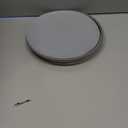 2 in 1, Aidacom Microwave Place Mat & Food Cover- Mat as Bowl Holder, for Splatter Guard, Multi-use: Silicone Trivet, Pot Holders, Drying, Baking, Utensils Rest for Kitchen Counter, Grey (Gray)