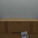 Stainless Steel Litter Box | XL Enclosed Cat Litter Boxes with Lid for Big Cats | High Sided, Anti-Urine Leakage | Non-Stick Bottom & Includes Litter Mat & Metal Scoop (Silver Gray)