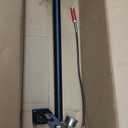 VEVOR High Pressure Hand Pump 3 Stage Airgun PCP Filling Stirrup Pump (30MPA), Black