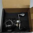 Lew's Team Lew's Pro-Ti Baitcast Fishing Reel, 7.5:1 Gear Ratio, Aluminum Frame, Premium 11 Stainless Steel Ball Bearings, Titanium Gray/Purple