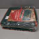 Christmas Ornament Storage Box Fits 128-3'' Holiday Ornaments Christmas Ornament Organizer Storage Box Christmas Decorations with Dividers (Green)