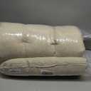 downluxe Outdoor Bench Cushion for Patio Furniture, Water Resistant Tufted Overstuffed Porch Swing Cushions, Thick Outdoor Loveseat Cushions, 44" X 19" X 5", Beige, Set of 1