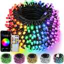 240LED Smart Color Changing Easter Lights App Controlled, 95FT Waterproof RGB Twinkle String Light Music Sync Multiple Modes, Christmas Lights with Remote & Timer Indoor Outdoor Easter Decorations