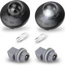 Bestview License Plate Lights,Led Rear Bumper Tag Lamp Bulbs with Socket Housing Cover Assembly Replacement for Ford F150 F250 F350 F450 F550 Superduty Ranger Explorer Bronco Excursion Expedition