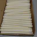 Treela 72 Pcs Flameless LED Taper Candles Battery Operated Candles Bulk 11 Inch Flickering Fake Candlesticks with Warm Light for Valentines Day Church Wedding Party Battery Not Included(Classic,Ivory)