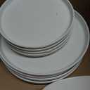 Stone Lain Virtuo 12-Piece Dinnerware Set Porcelain, White