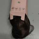 CJL HAIR Claw Clip Short Ponytail Hair Extensions DIY Bendable Metals Messy Bun Hair Piece for Women Wavy Curly Synthetic Fake Hairpieces, Dark Brown