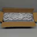 SPACEKEEPER Slim Rolling Storage Cart 4 Tier Bathroom Organizer Mobile Shelving Unit Storage Rolling Utility Cart Tower Rack for Kitchen Bathroom Laundry Narrow Places, Gray (Grey)