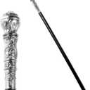 Spooktacular Creations Walking Cane Costume, Vintage Staff Prop Stick Accessories for Dress Canes, Party Costume for Adults and Kids (Black)