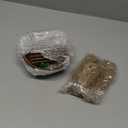 Hermit Crab Accessories, Hermit Crab Climbing Toys Bendable Bridge Coconut Shell Hideout Hut Plants for Reptile Amphibians Supplies