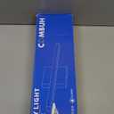 Combuh Modern Bathroom Light Fixtures Over Mirror, 16 Inch IP44 9W Chrome Vanity Light Bar for Bathroom, Wall Light Fixtures Cool White 6000K