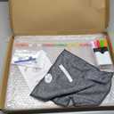 Clear Magnetic Acrylic Dry Erase Calendar for Fridge, Monthly & Weekly/Chore Chart Planning Board Set for Kids/Adults/Teens, Includes 7 Colorful Markers, 16"x12"