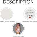 2 x Gifts for Friends Women, Friends Christmas Ornaments, Bestie Gifts for Women, Best Friend Ornament Ceramic Ornament