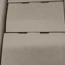 Estmoon 6 Pack Brushed Nickel Door Knobs, Privacy Door Lock Silver Keyless Door Handle with Lock for Bathroom Bedroom, Keyless Door Hardware