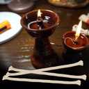 4 x 5 Pcs 1/4" Round Oil Lamp Wicks Replacement for Torches, Alcohol Candle Burner, Kerosene Lamp, Oil Lantern (5, 1/4 inch)