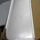 Colima Bathroom Floating Shelves for Wall, 36" Floating Wall Mounted Shelf, Rustic Wood Storage Hanging Shelf for Home Organization, Bathroom, Kitchen, Living Room (Set of 3, White)