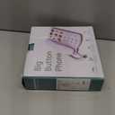 Landline Phones for Seniors - Corded Home Phone for Dementia/Alzheimers, 9 Big Picture Buttons & One-Click Dialing - Hands-Free Calling, 110dB Loud Ringer - for Visual Hearing & Memory Impairments