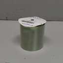 Ribbli Dusty Sage Satin Ribbon Double Faced Satin 3 Inch x Continuous 10 Yards-Sage Green Ribbon for Gift Wrapping Crafts Wedding Decoration Bows Bouquet Floral Arrangement