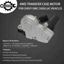 600-910 4WD Transfer Case Shift Encoder Motor | Replacement for 2003-2010 Chevy Silverado Suburban Tahoe GMC Sierra Yukon Cadillac Escalade | Replaces# 19125571, 19125640, 600-910