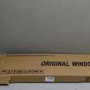 YLSCOO Window Visors Rain Guards fits 2016-2025 Malibu (EXCLUDES 2016 Malibu Limited), Out-Channel Window Wind Deflectors Vent Shades Accessories, Dark Smoke, 2017 2018 2019 2020 2021 2022 2023 2024