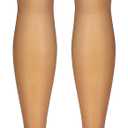 Truform Sheer Compression Stockings, 15-20 mmHg, Women's Thigh High Length, 20 Denier, Beige, Large