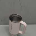 STANLEY Quencher ProTour Flip Straw Tumbler with Leakproof Lid | Built-In Straw & Handle | Cupholder Compatible for Travel | Insulated Stainless Steel Cup | BPA-Free (40 Ounces, Rose Quartz)