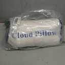 Cloud Neck Pillow for Side Sleepers, Memory Foam | Ergonomic cloud-contour design with breathable cover and rounded side wings for side, back, and combination sleeping.
