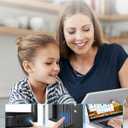 WiFi Extender Signal Booster for Home, WiFi Extender, Long Range up to 12880 Sq Ft and 105 Devices, Internet Extender WiFi Booster, WiFi Repeater with Ethernet Port, Signal Booster