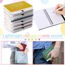 36 Set Team Gifts for Employee Appreciation Gifts for Coworkers Inspirational Notebook with Sticky Notes Motivational Journals Notepads for Staff Valentines(Colorful)