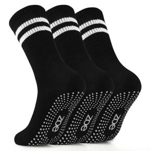 Zoe Cubby Grippy Toes Pilates Socks for Women - Non Slip Yoga Socks with Grippers, Sticky Barre Hospital Slipper Socks, 3-Pair Pack