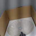 Farmhouse Table Lamp White Ceramic Lamps Rustic Clay Pot with Fabric Shade Decor for Living Room Bedroom House Bedside Nightstand Home Office