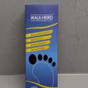 Plantar Fasciitis Feet Insoles Arch Supports Orthotics Inserts Relieve Flat Feet, High Arch (Mens 10-10 1/2 | Womens 12-12 1/2) (Gray)