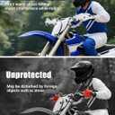JFG RACING Dirt Bike Handguards,7/8" and 1 1/8" Handlebar Dirtbike Hand Guards Accessories Universal for CRF XR YZF XC KX 125 150 250 300 Motorcycle ATV Pit Bike Ebike Motocross Enduro MX-White