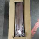 60'' Outdoor Ceiling Fans without Light,3 Solid Wood Blades with DC Silent and Large Airflow,Modern Ceiling Fan for Bedroom,Living Room,Porch (Dark Walnut)