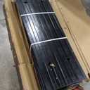 Pyle Car Driveway Adjustable Curb Ramps - 3 Pack Heavy Duty Rubber Threshold Ramp Kit Set -For Loading Dock, Garage, Sidewalk, Truck, Scooter, Bike, Motorcycle & Wheelchair Mobility- PCRBDR23