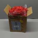 VGOODALL 2LB Red Crinkle Paper Filler, Red Shredded Confetti Paper for Gift Basket Filling Christmas Anniversary Wedding Box Stuffing Supplies