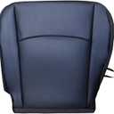 Dunhil Driver Bottom Black Leather Replacement Seat Cover for Dodge Ram 1500 Laramie 2013 2014 2015 2016 2017 2018