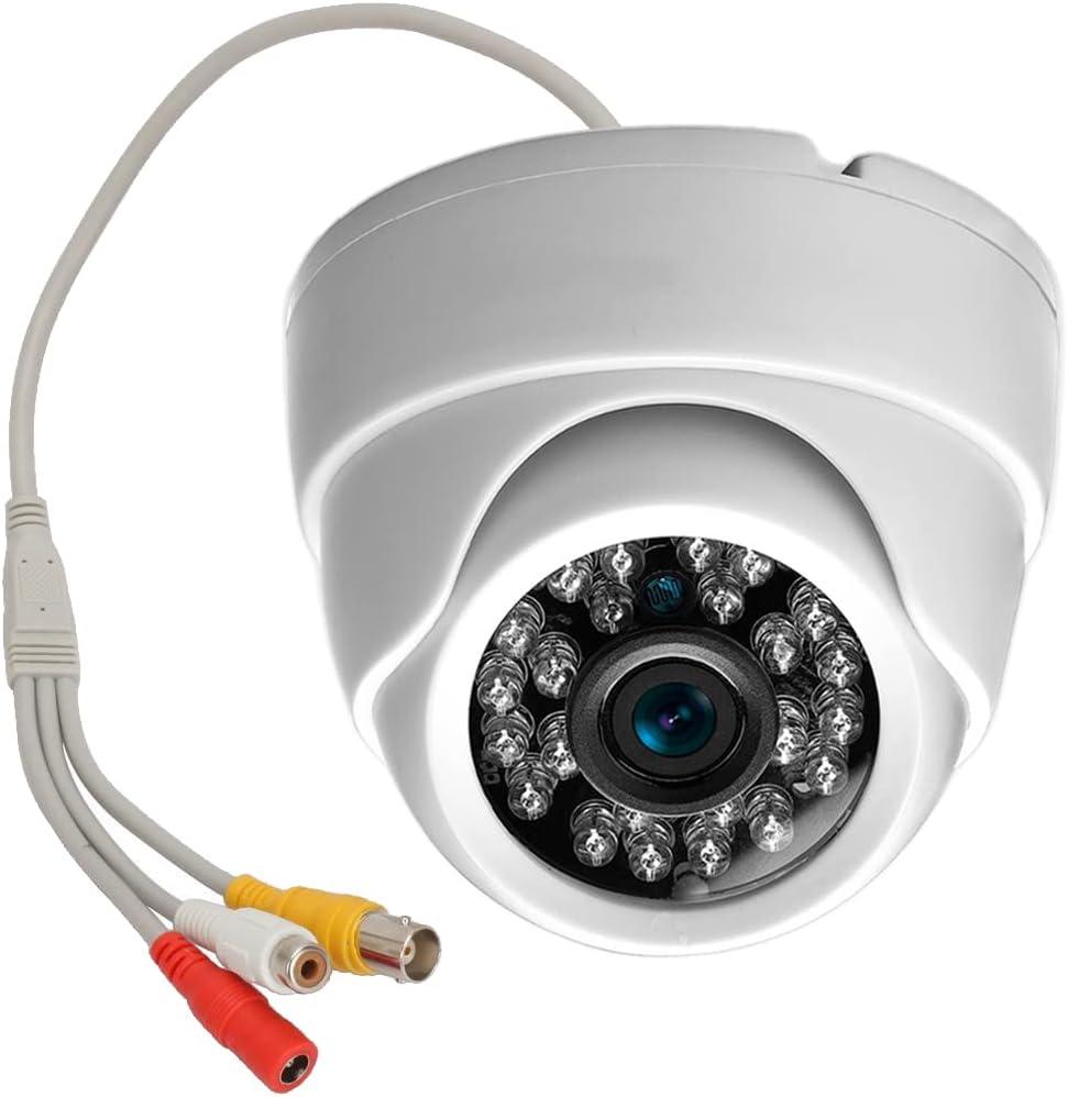 Vanxse CCTV 24ir LEDs 1/3 CCD 800tvl Indoor Dome Audio Camera D/n Security Surveillance Camera