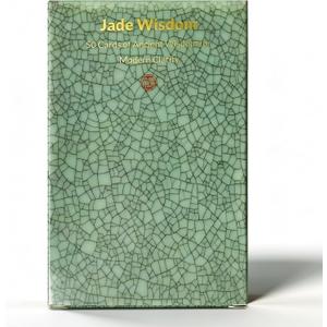50 Ancient Wisdom Inspiration Cards - Daily Affirmation Deck for Mindful Strategy & Leadership - Premium Glossy Insight Cards for Personal Growth, Success & Inner Peace (Jade)