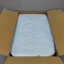 Amazon Basics Leak-Proof Dog and Puppy Potty Training Pee Pads with Quick-Dry 5-Layer Super Absorbent Design, Regular Size 22 x 22 inch, Blue & White, 100 Count