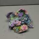 Cindeer 200 Pcs Fake Flower Heads for Crafts Mini Silk Flower Heads Faux Rose Artificial Daisy Blossom Heads Decorative Flowers for Home Bride Bridesmaid Wedding Centerpieces, 2-7 cm(Blue, Purple)