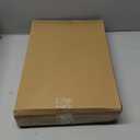 FIRJOY Lazy Susan Turntable for Refrigerator, Square Turntable Organizer for Fridge Cabinet, Pantry, Countertop | 16.5" x 11.1" (Rectangle 2 Pack - Clear)