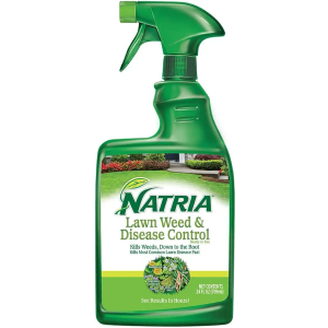 NATRIA Lawn Weed and Disease Control, Ready-to-Use, 24 oz, 1,875 SQ FT 2 Pack